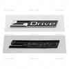 3D ABS Car XDrive SDrive Logo Emblem Badge Rear Boot Trunk Sticker Side Fender Decals For BMW 3 4 5 6 7 Series X1 X3 X5 X6  M3
