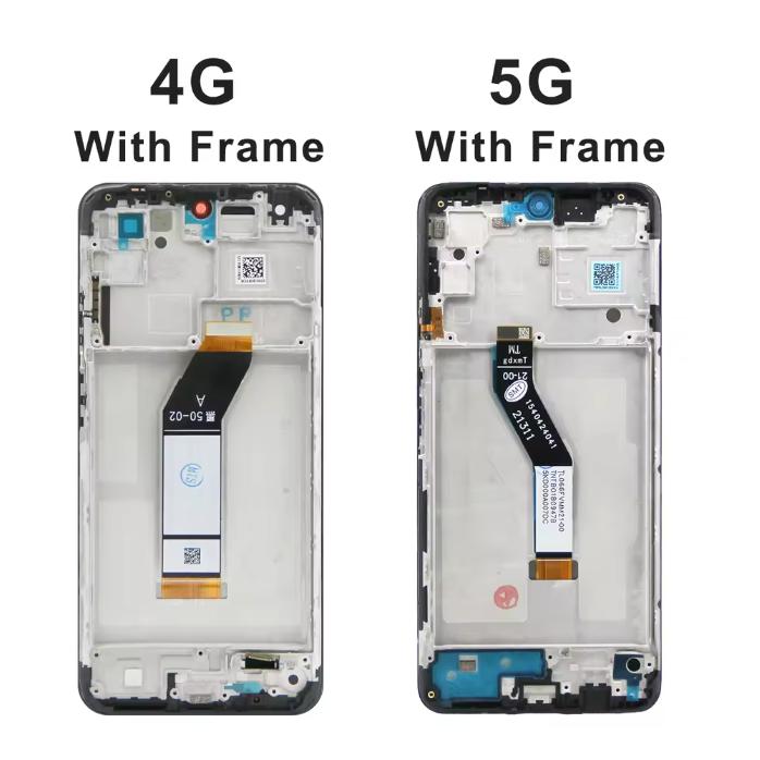 LCD s rámečkem pro Redmi Note 11 5G 2019116AC LCD displej s dotykovou obrazovkou a sestavou skleněného panelu