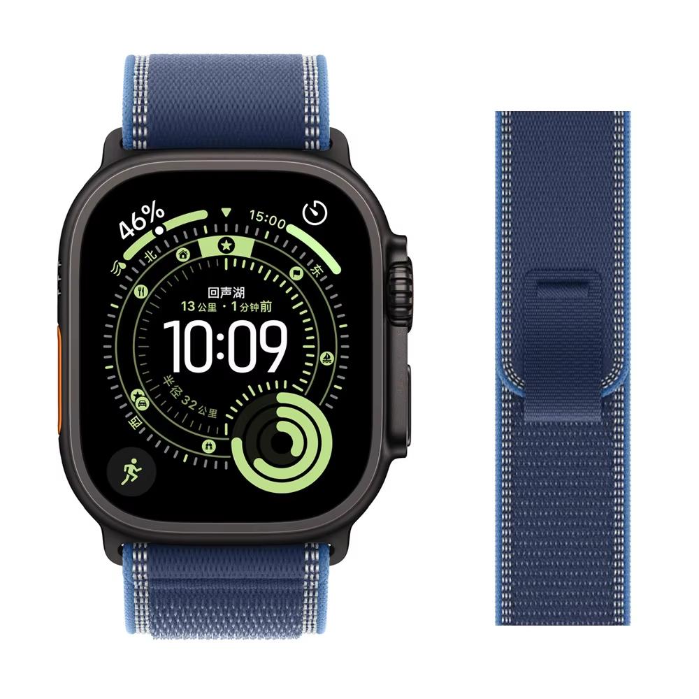 Armbänder für Apple Watch ultra2 Band 49mm 46mm 42mm 44mm 40mm 45mm 41mm Trail-Loop-Armband correa iwatch Serie se 3 7 8 9 10 11