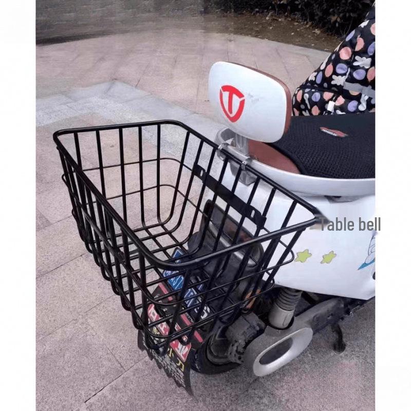 Cesta de Bicicleta Impermeável Montada na Traseira para Patinetes e Bicicletas Elétricas