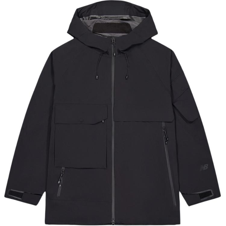 New Balance Jackets Men s Black Hooded Moderate Other NAE39031-BK L