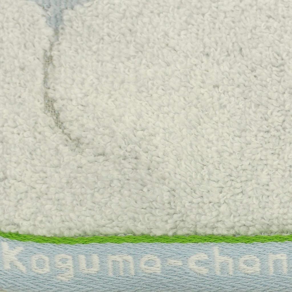 Hayashi Face 34 x Little Bear FK207901 Towel, Approx. 80cm, Balloon, Blue,