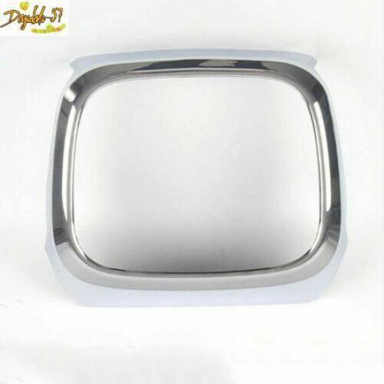 Chrome Front Grille Grill Frame Cover Trim For Honda CR-V CRV 2017-22 1PC