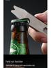 Titanium Alloy Multi-Tool: Outdoor Crowbar, Self-Defense, Bottle Opener, Wrench, EDC Gadget.