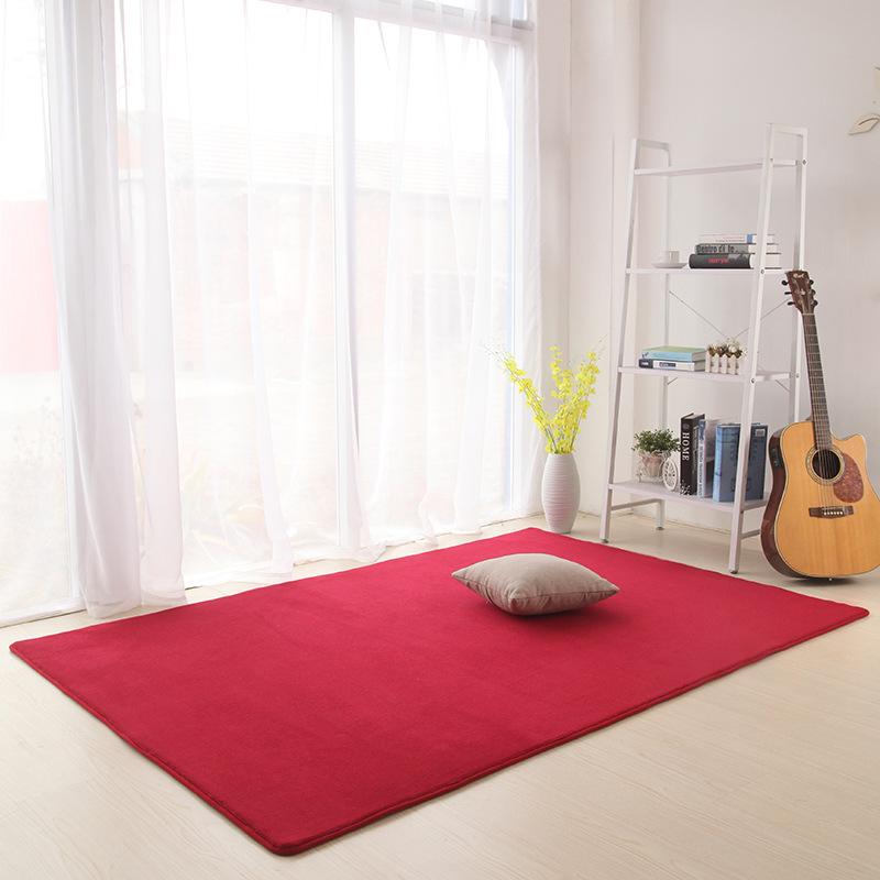 

Товстий килим з коротким ворсом для спальні: Приліжковий, для вітальні або килим для татамі 50×160 CM