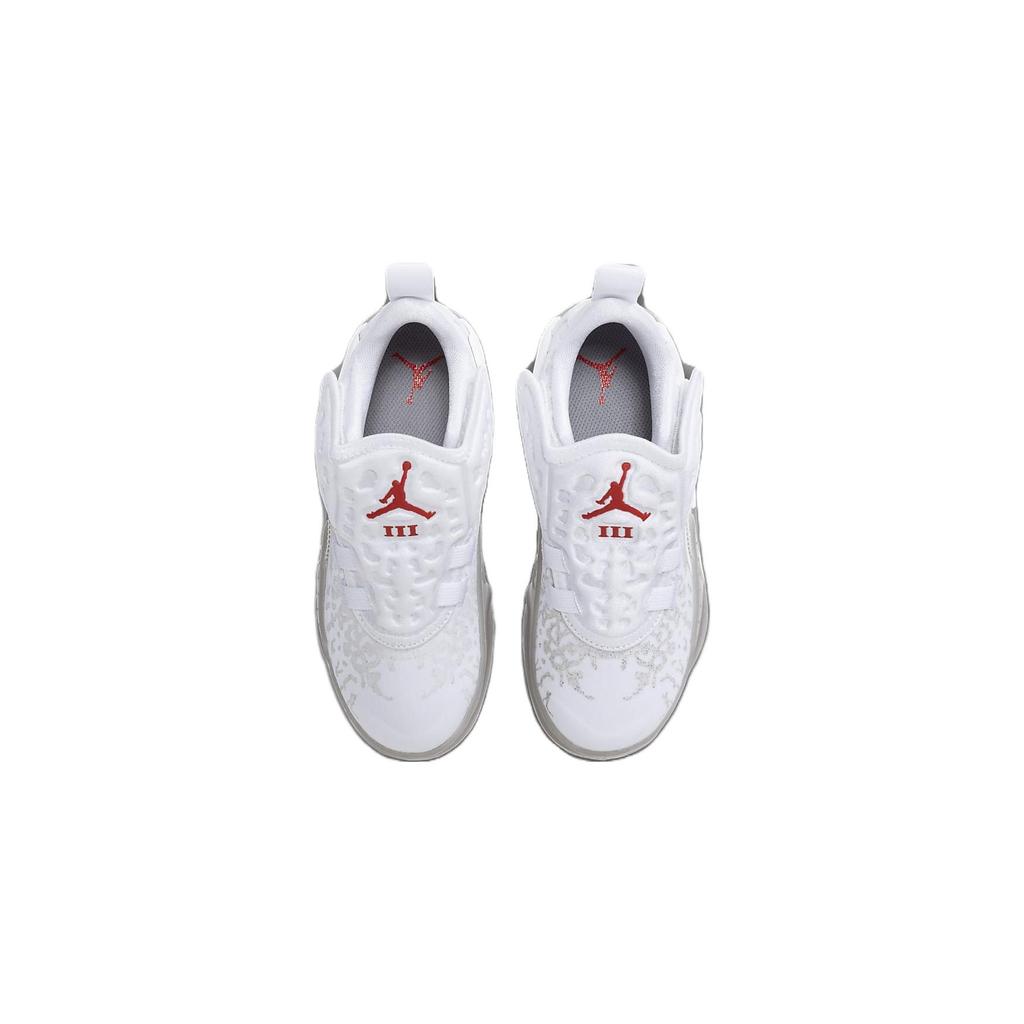 Jordan Zion 3 Fresh Paint (PS) Kids Sneakers White Cement-Grey Pure-Platinum DV3870-106