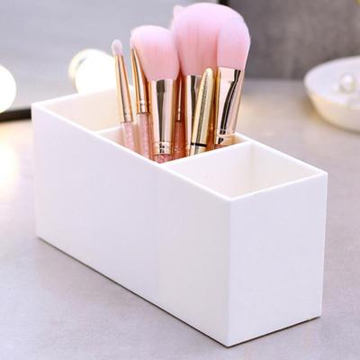 Tavolo Acrilico Porta Pennelli Trucco Nail Art Scatola Organizzatrice Porta Cosmetici Astuccio Organizzatore Pennelli Strumenti per il Trucco Portaoggetti per la Casa