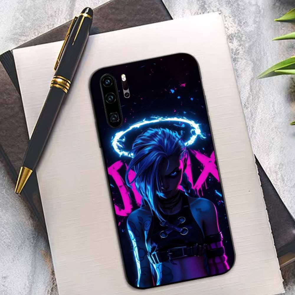 Anime A-Arcane J-JinxS Phone Case For Huawei P 8 9 10 20 30 40 50 Pro Lite Psmart Honor 10 Lite 70 Mate 20lite