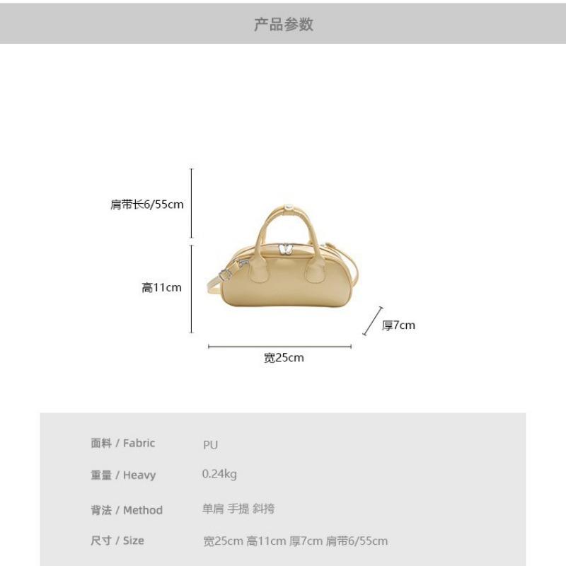 New bag women's hand-held baguette bag niche high-end sense niche versatile single shoulder messenger bag