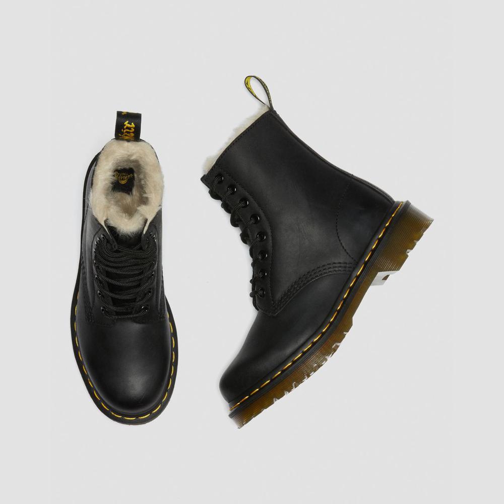 Boots Dr. Martens Black 1460 Serena