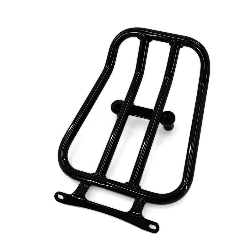 New Motorcycle Rear Luggage Rack Tailbox Fixer Holder Cargo Bracket Tailrack Accessories Fit for Lambretta G350 G 350 All Years A-black