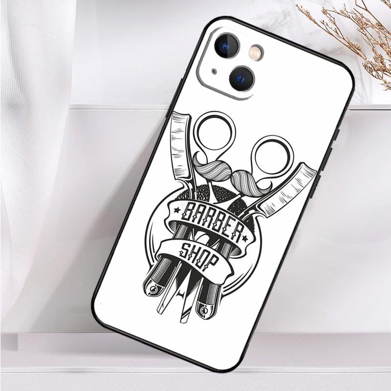 Barber Hair Stylist Shockproof Case For iPhone 18 17 15 16 Pro Max 11 14 Plus 12 13 Mini 16e 17 Air Phone Cover