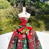 Christmas Jewelry Storage Tree Mannequin Jewelry Stand Necklace Holder Earring Ring Organizer Display Stand