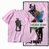 Coolmind X0010 100% Cotton Anti-war Print Exclusive Graphic Men T Shirt Big Size Men Tshirt Casual T-shirt for Men Tees