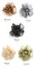 VINGTAINE Organza Voluminous and Ponytail Scrunchie, Large, Gorgeous, Mature, Style, HS-141-GY (Gray)