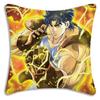 Pillow Covers Cartoon Jojo’S Bizarre Adventure Sofa Decorative Home Double-Sided Printing Short Plush Cute Cushion Cover