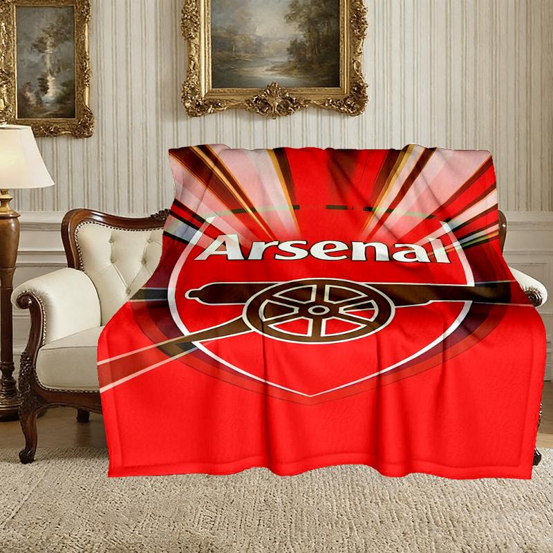 1pc Football Club Blanket, Cozy Printed Throw Blanket, A Heartfelt Gift for Your Family and Friends