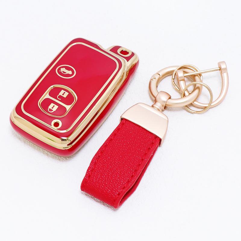 3 Button Keyless For Lexus Lc 200 Key Cover Holder Remote Car Key Case For Toyota Prius 30 Alpha Aqua Land Cruiser Auris