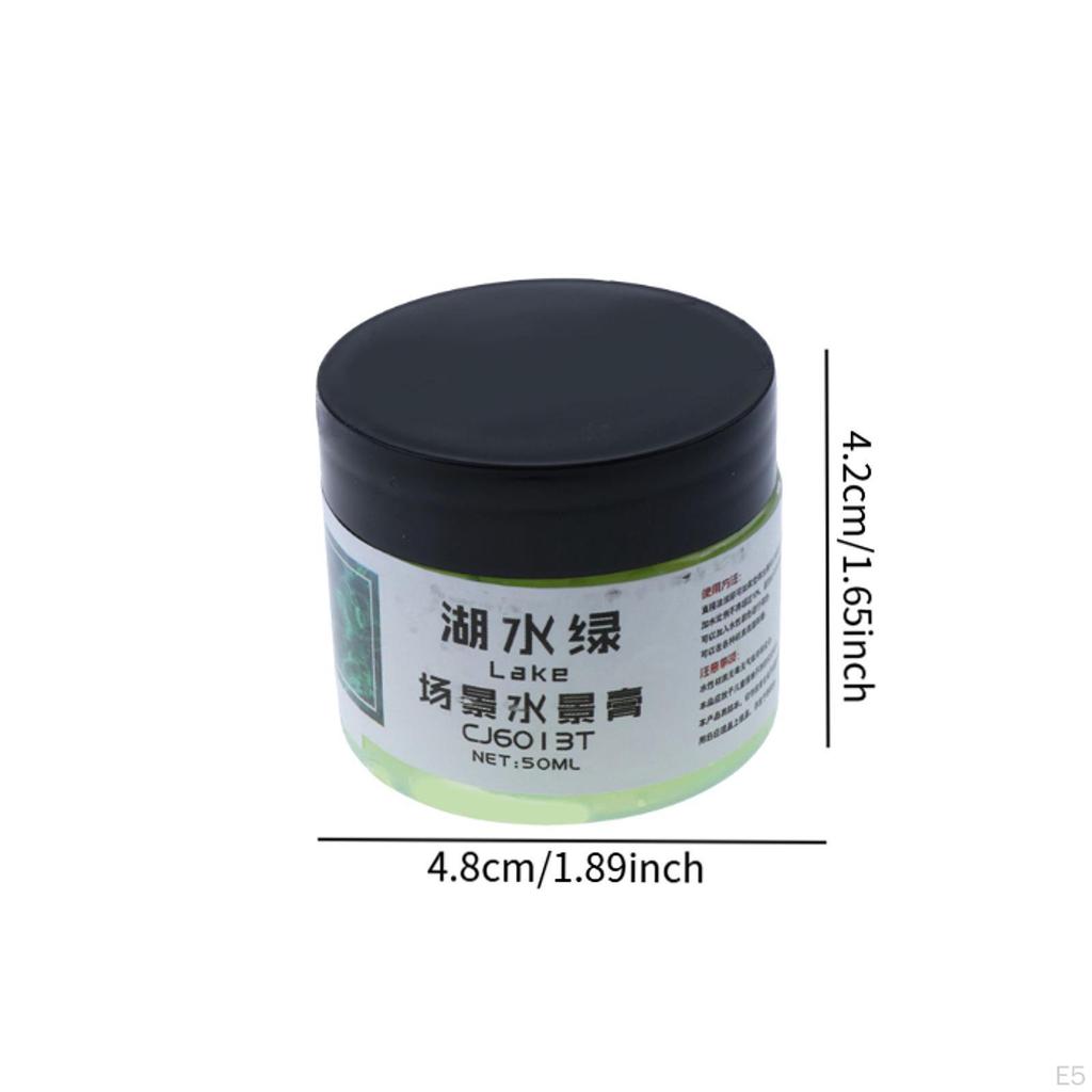 Diorama Modeling Paste DIY Scenery Landscape Portable Sturdy Crafts Lightweight Simulation Water