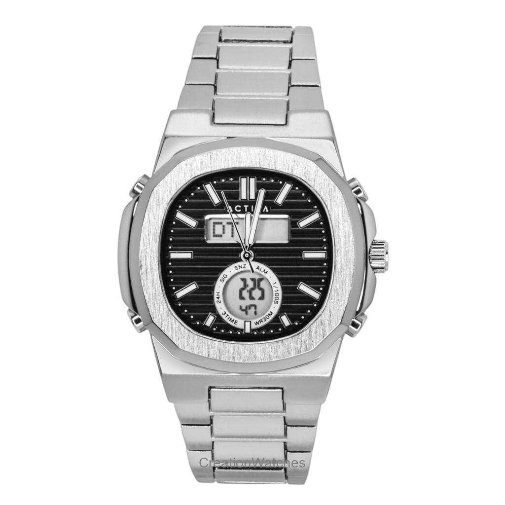 INVICTA Activa Stainless Steel Black Dial Quartz ACW2279-005 Men's Watch