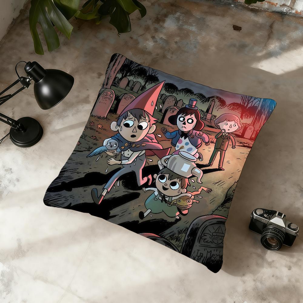 OOver the GGarden WWall Animation cushion cover Home Office Convenient Nordic Simplicity Hit With Zipper Cushion Cover