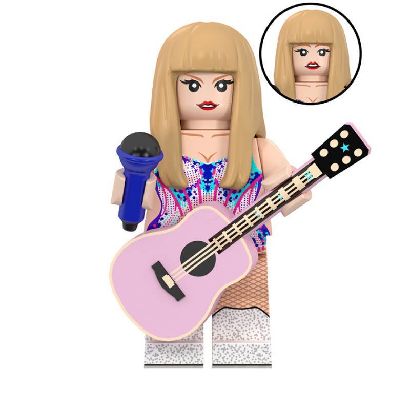 Taylor Swift Educational Building Blocks For Kids With Diy Assembly For Creative Play