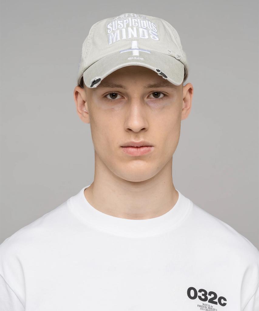 032Ssi (U) Suspicious Minds Cap Faded Grey