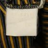 PIA SPORTS Border Pattern Short Sleeve Polo Shirt 4 Yellow Men's Used