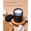 M&SENSE Aromatherapy Candle, Mini Candle, Summer's Night Scent, 50-Hour Burn Time, 200g, Soy Wax Jar Candle, Relaxing Gift for White Day, Valentine's