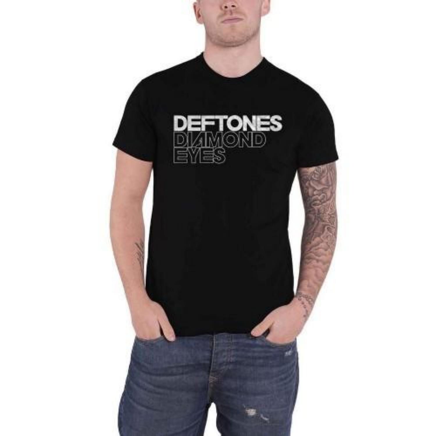 Унисекс футболка для взрослых Deftones Diamond Eyes S