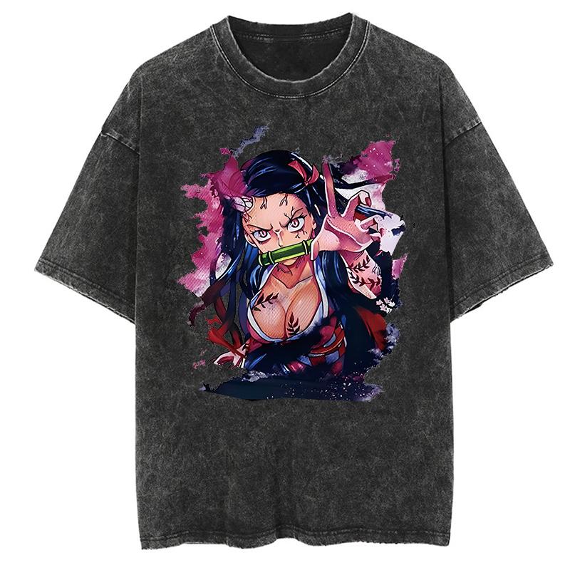 Graphic Casual Oversized Cotton Tees for Men Women Workout Fitness TShirt Summer Short Sleeve Tops Vintage Harajuku Streetwear