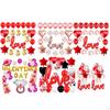 Confetti Balloons Balloon W/ Ribbon for Wedding Valentines Day Anniversary Party Decoration
