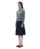 Partimento Woman Pwc Jersey Shirred Tiered Midi Skirt_Navy