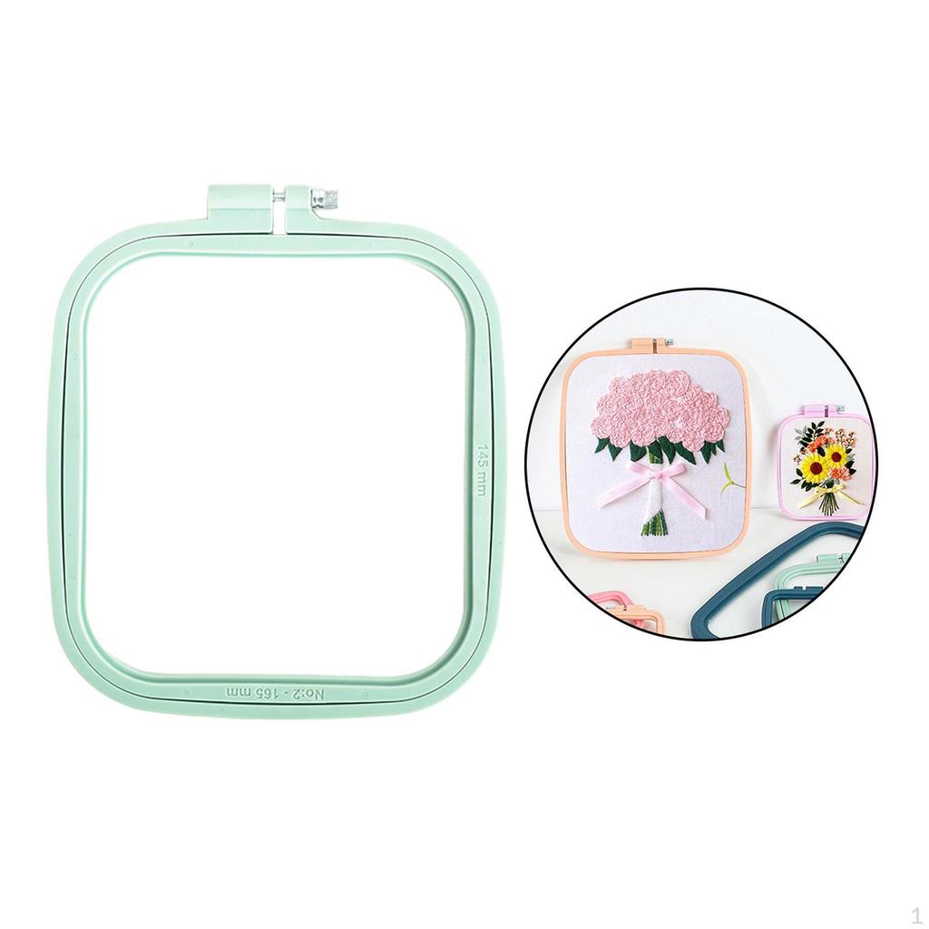 Cercles carrés Macramé s, Broderie au point Couture Fournitures