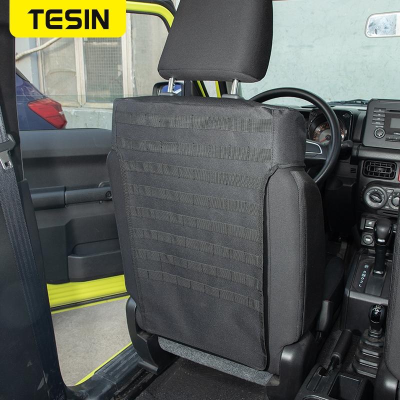 TESIN Organizare pentru depozitare pentru Suzuki Jimny JB74 Husa scaunului auto Accesorii de organizare pentru geanta de depozitare din spate pentru Suzuki Jimny