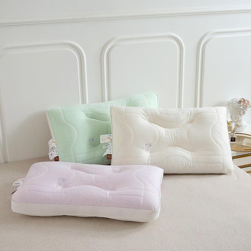Ergonomic Latex-Infused Memory Foam Pillow Neck Support Sleep Comfort Adult Single Use