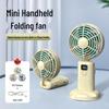 Portable USB Rechargeable Handheld Mini Fan