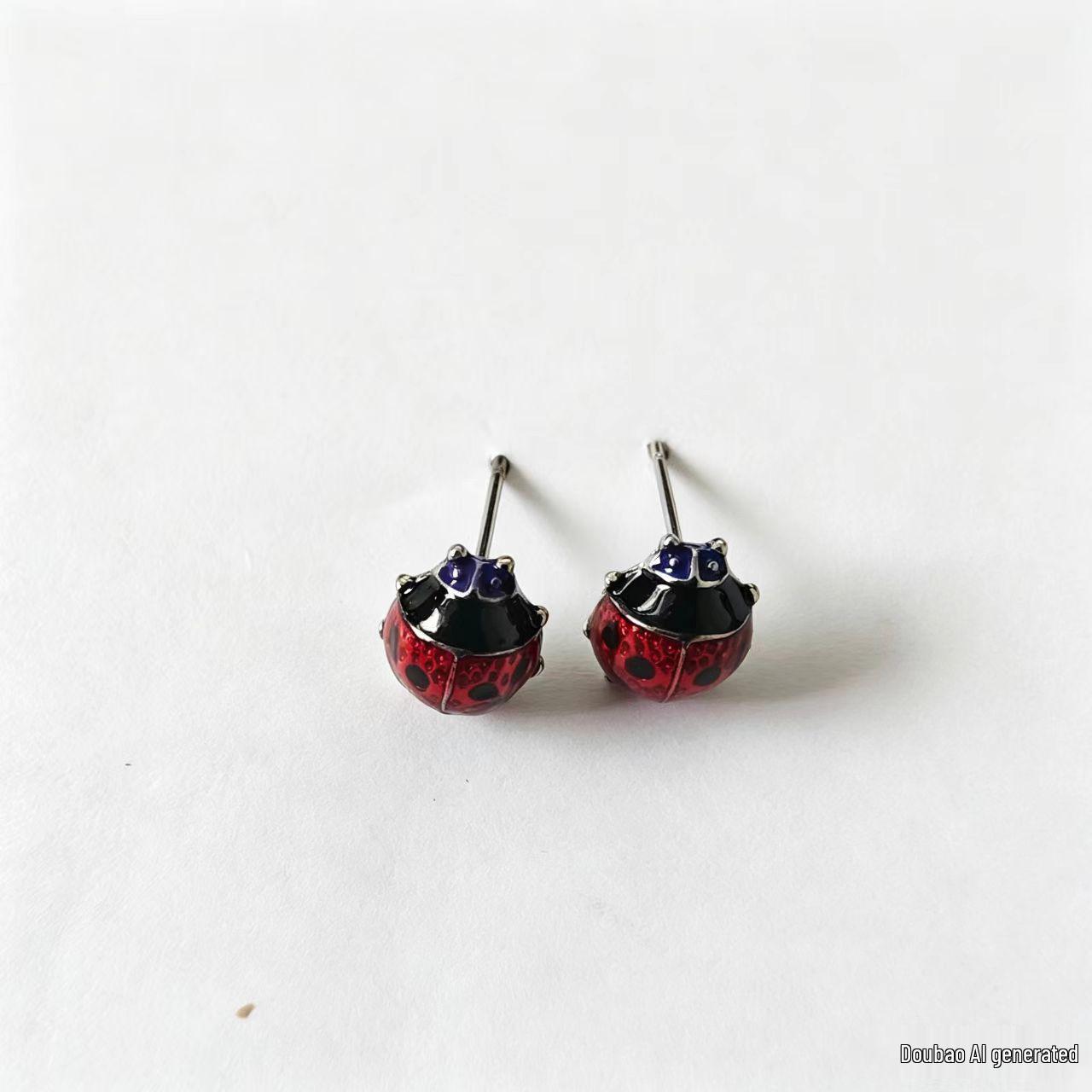 3D Retro Distressed Frog Stud Earrings – Unique Animal Shaped Earrings for Women