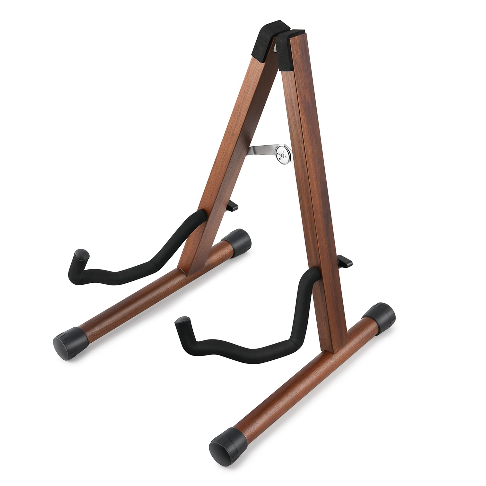 

Donner Folding Wooden Guitar Easy Compatible with Acoustic and Banjo DS-3 A-Type Stand, Installation, Stable, Guitar, Bass,