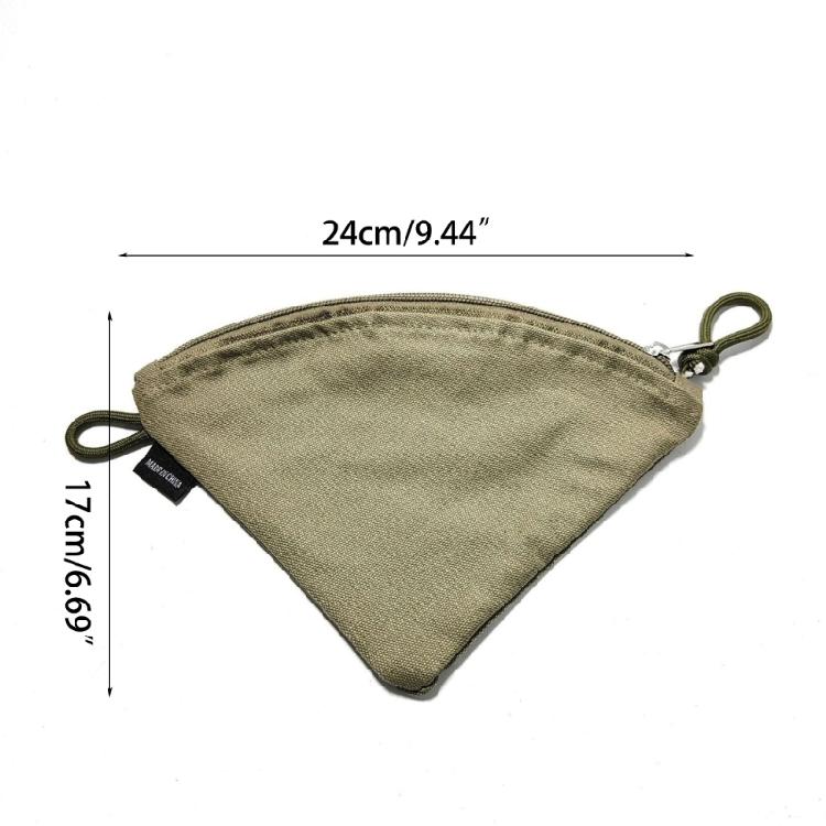 Versatile Coffee Paper Filter Holder Waterproof Fabric Storage Bag Filters Bags