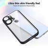 KEYSION Transparent Phone Case for VIVO Y11 5G Y11d Y21 5G 2026 Soft Silicone+PC Clear Shockproof Phone Back Cover for VIVO Y05