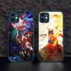 Anime H-Hells Paradise Silicone Case For iPhone 16 15 14 13 12 11 Pro Max Plus X XS MAX Shockproof Matte Cover