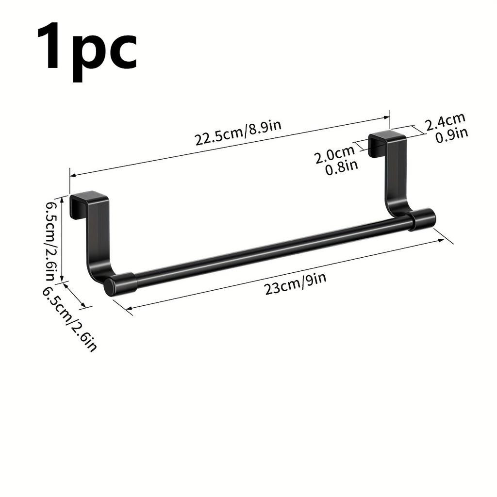 Wandmontierter Küchenschrank-Handtuchhalter – Geschirrtuchhalter für Zuhause & Badezimmer, Perfekt zum Organisieren von Handtüchern und Geschirrtüchern