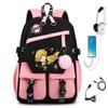 Primary and Secondary School Students Double Shoulder Schoolbag Personalized Multi-functional Student Schoolbag