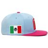 Mexicaanse Baseballpet Met Verstelbare Pasvorm Voor Zomerse Zonbescherming Fans