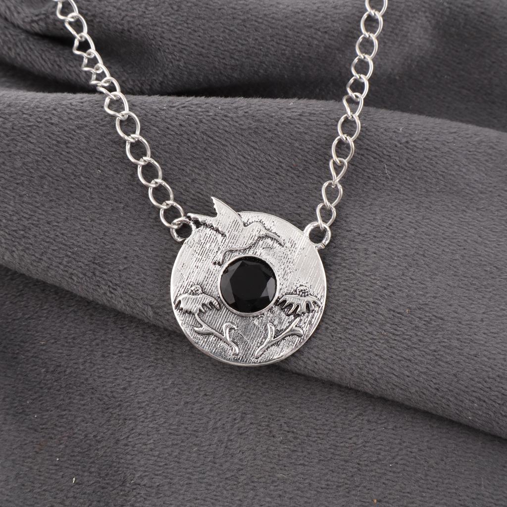 Black Onyx Jewelry, 925 Solid Sterling Silver Pendant Handmade Gemstone Jewelry, Gifts For Wife Brand New Pendant
