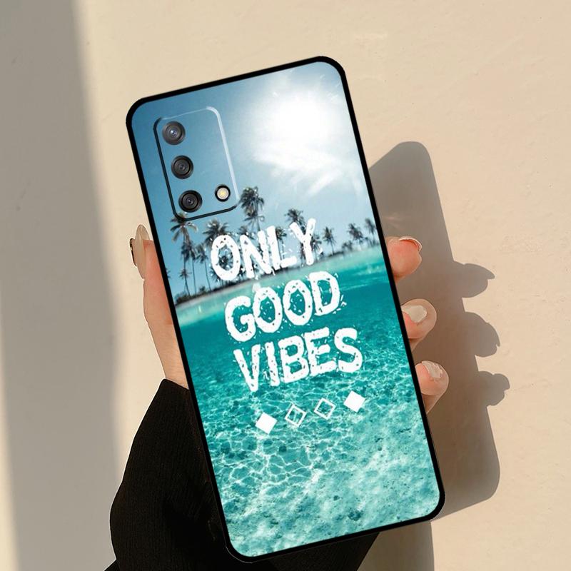 Love Summer Case For Oppo A18 A38 A58 A78 A98 A74 A94 A54 A15 A17 A57 A6 A5 Pro A16 A76 A96 A40 A60 A80