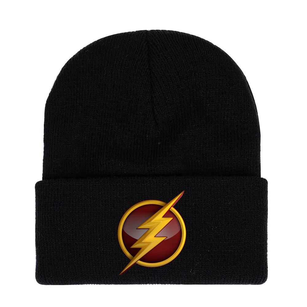 Spiderman Batman Knit Beanie Acrylic Thermal Rolled Brim Winter Hat For Adults Fans