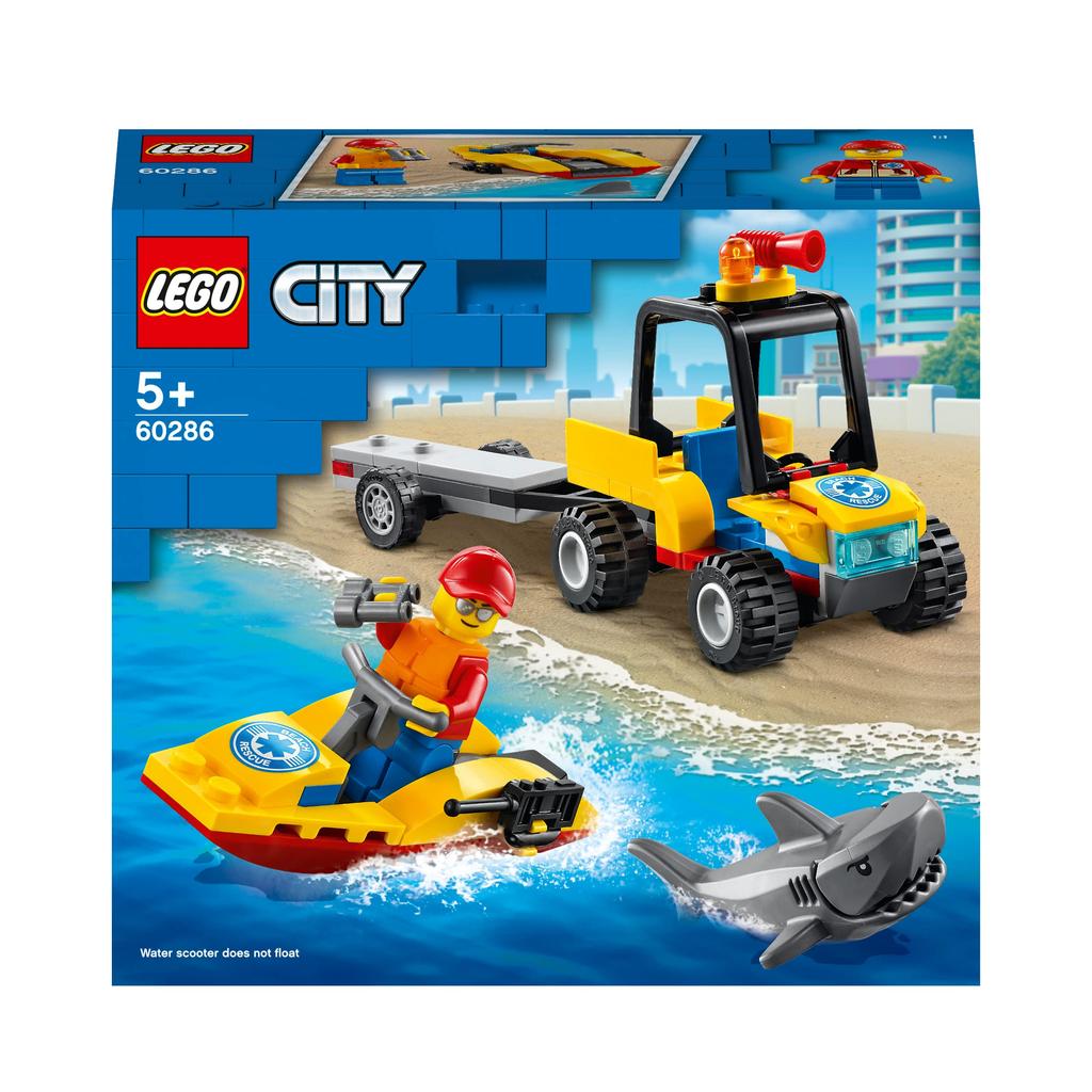 LEGO City Beach Rescue ATV 60286