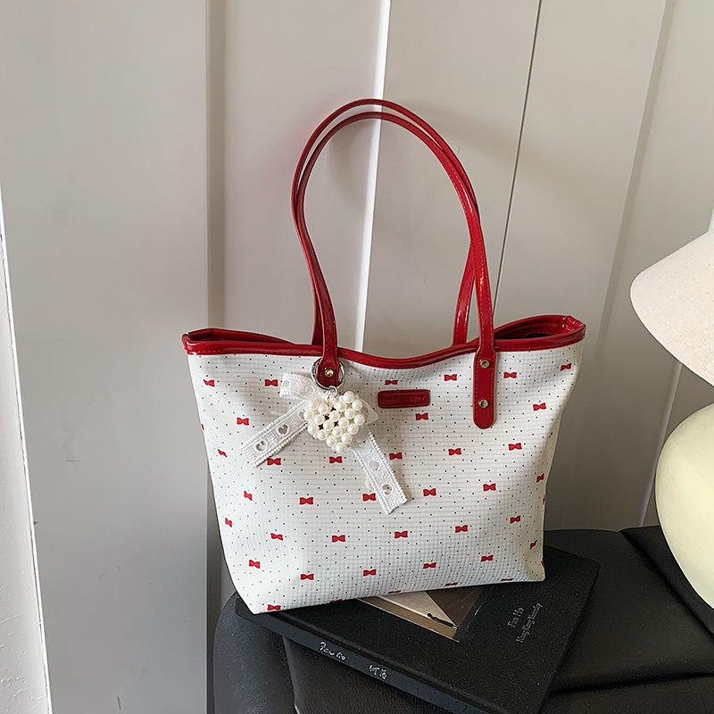 Large-capacity Bag Women's Summer Versatile New Leisure Today Popular Shoulder Bag Commuter Tote Bag